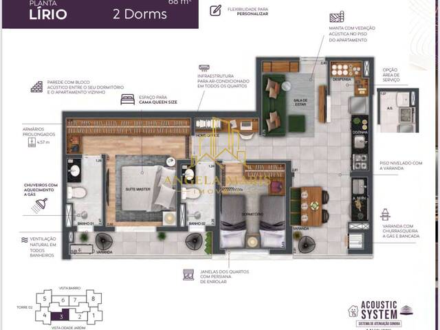 Apartamento para Venda em São José dos Campos - 3