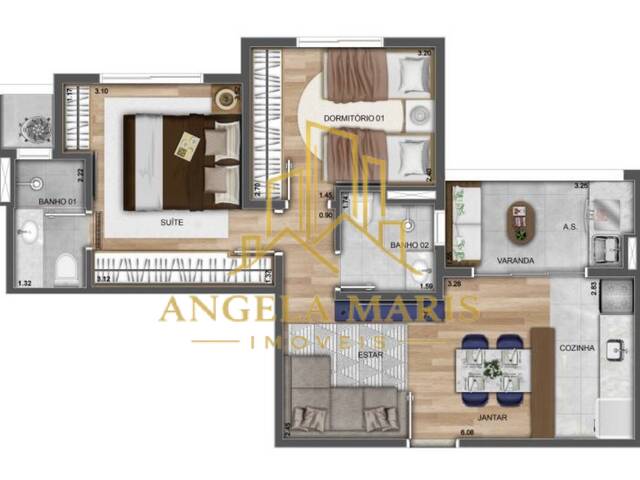 Apartamento para Venda em São José dos Campos - 3