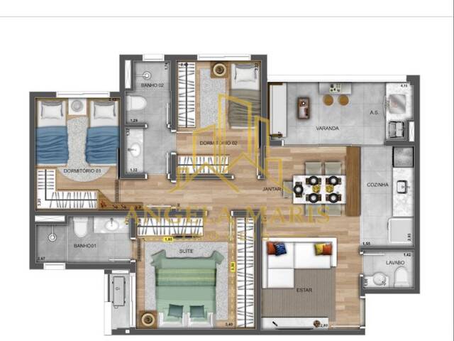 Apartamento para Venda em São José dos Campos - 4