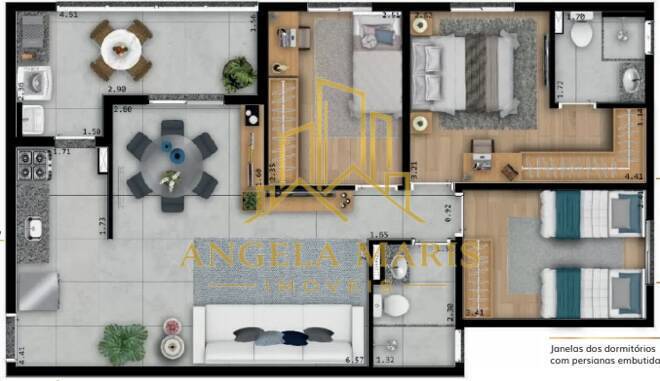 Apartamento, 3 quartos, 79 m² - Foto 9
