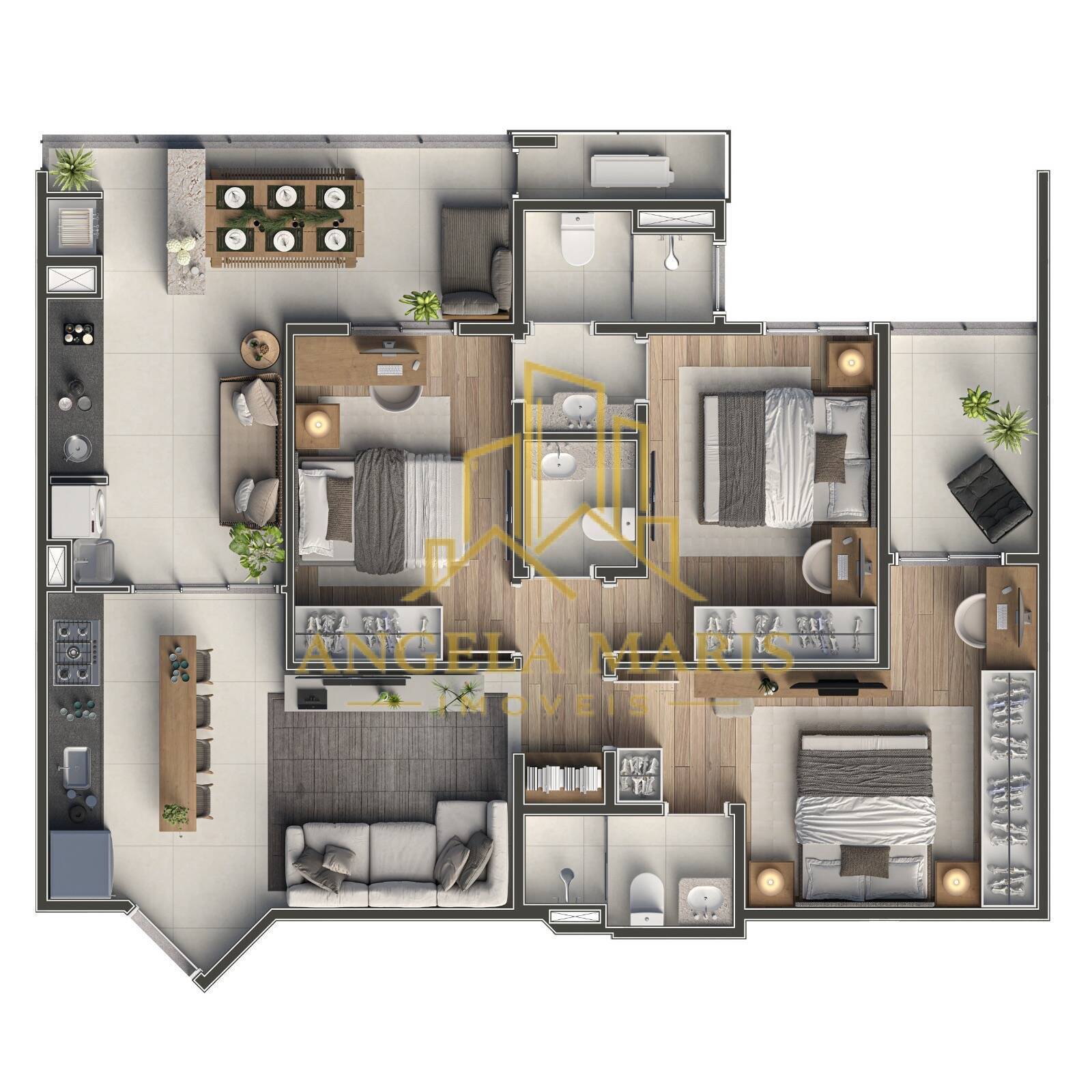 Apartamento, 3 quartos, 85 m² - Foto 14