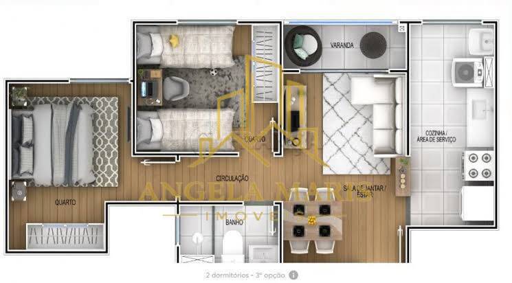 Apartamento, 2 quartos, 46 m² - Foto 38