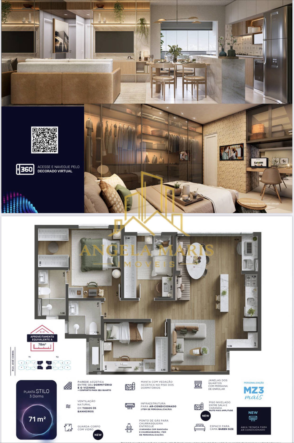 Apartamento, 3 quartos, 71 m² - Foto 5