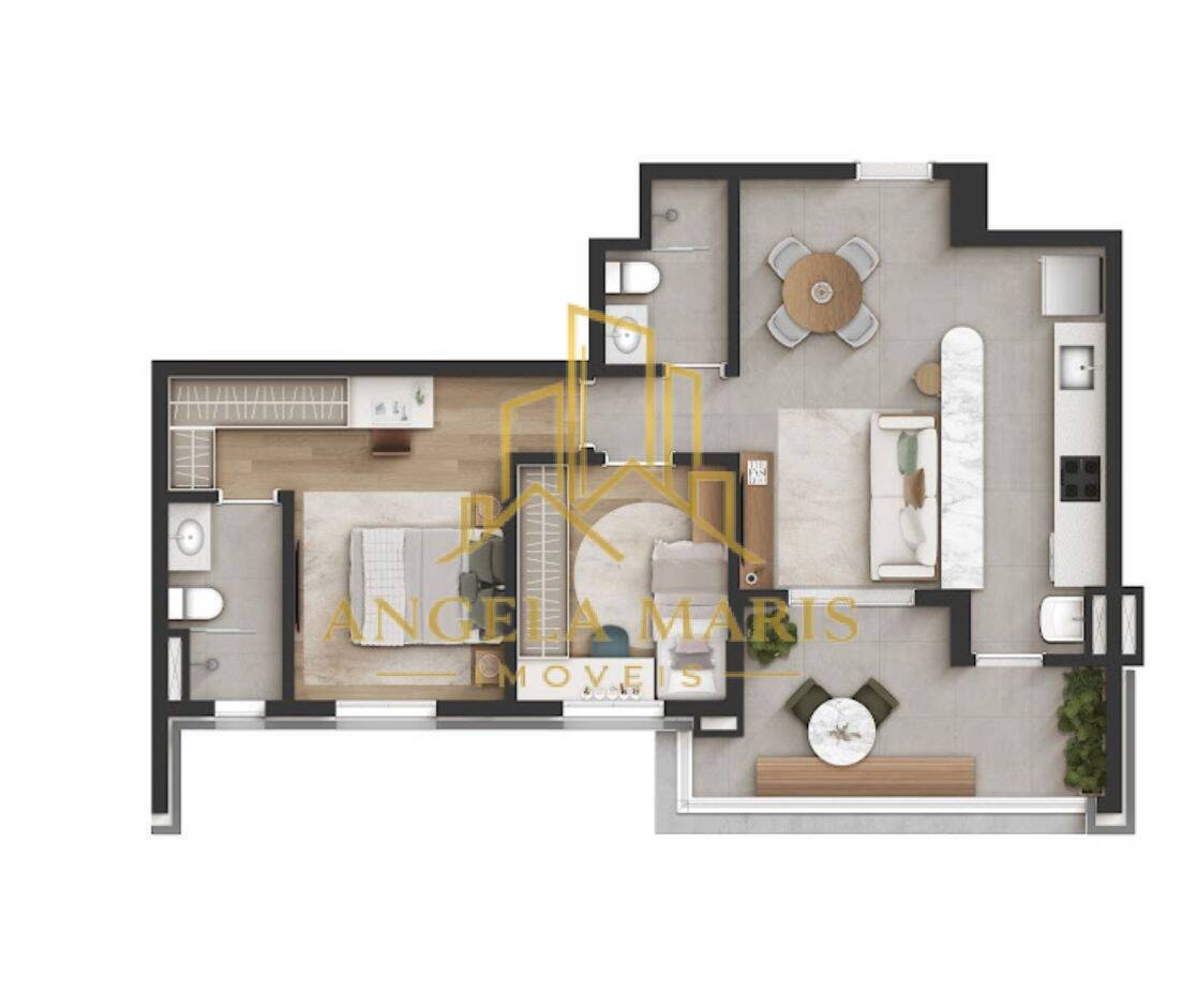 Apartamento, 2 quartos - Foto 9