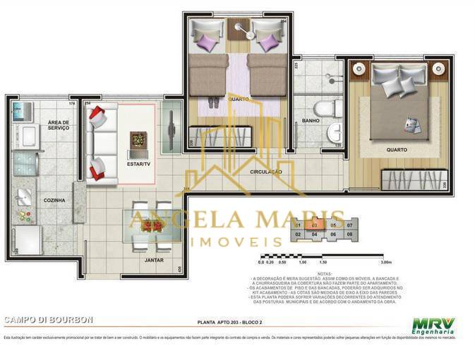 Apartamento, 2 quartos, 45 m² - Foto 5